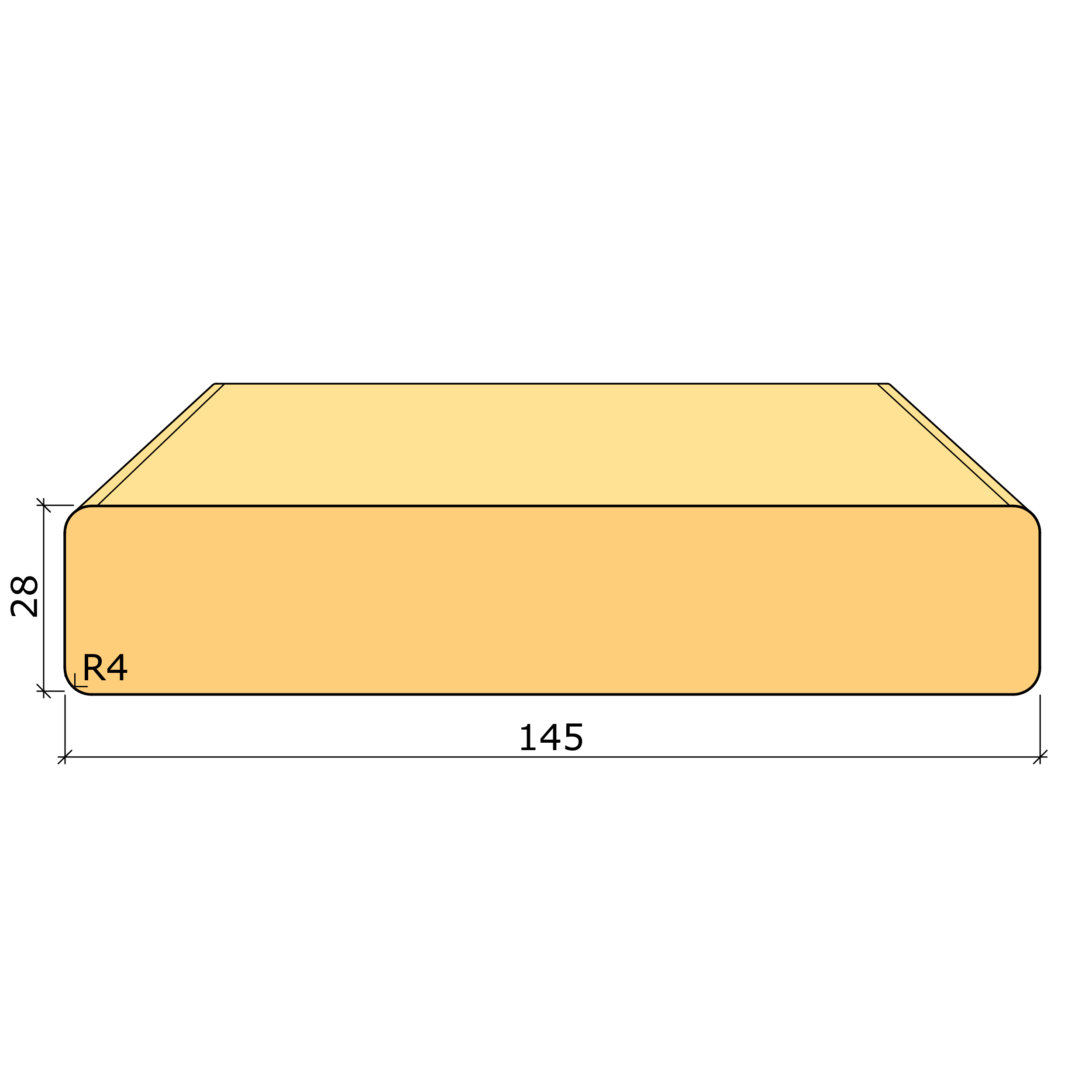 Bild saknas för Trall G4-2 Kärnfuru Obehandlad 28x145 (SE00621)